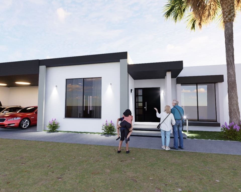 Diseño residencial del catálogo de modelos de Salex